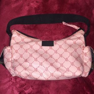 Ralph Lauren Web Design Canvas Handbag